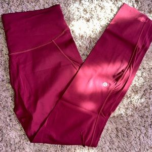 Lululemon brushed wunder trains